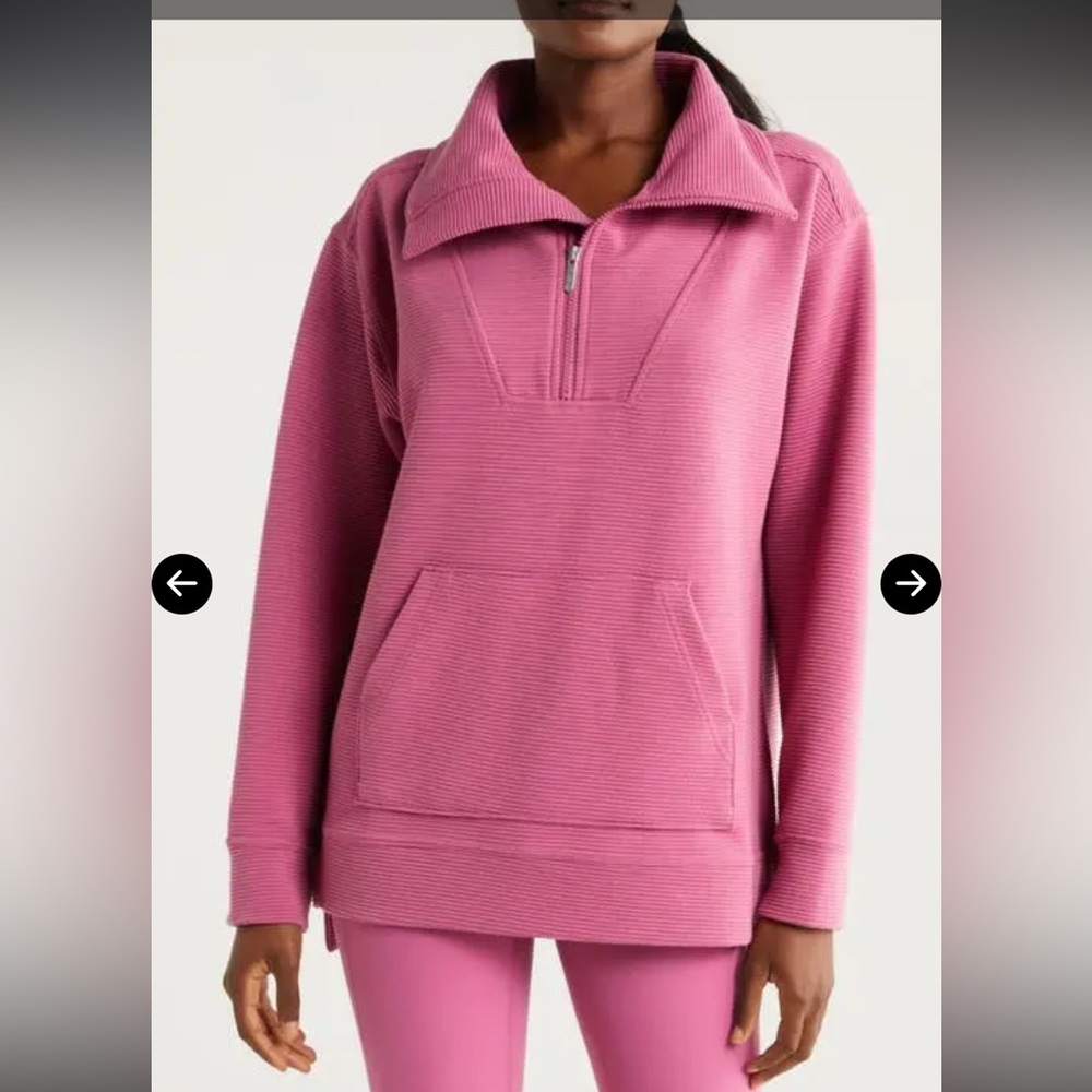Zella Kickback Ottoman Tunic - Pink Violet